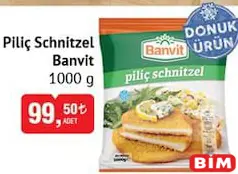 BANVİT PİLİÇ SCHNİTZEL 1000 G